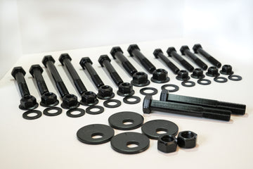 Bolts Set in Color Black