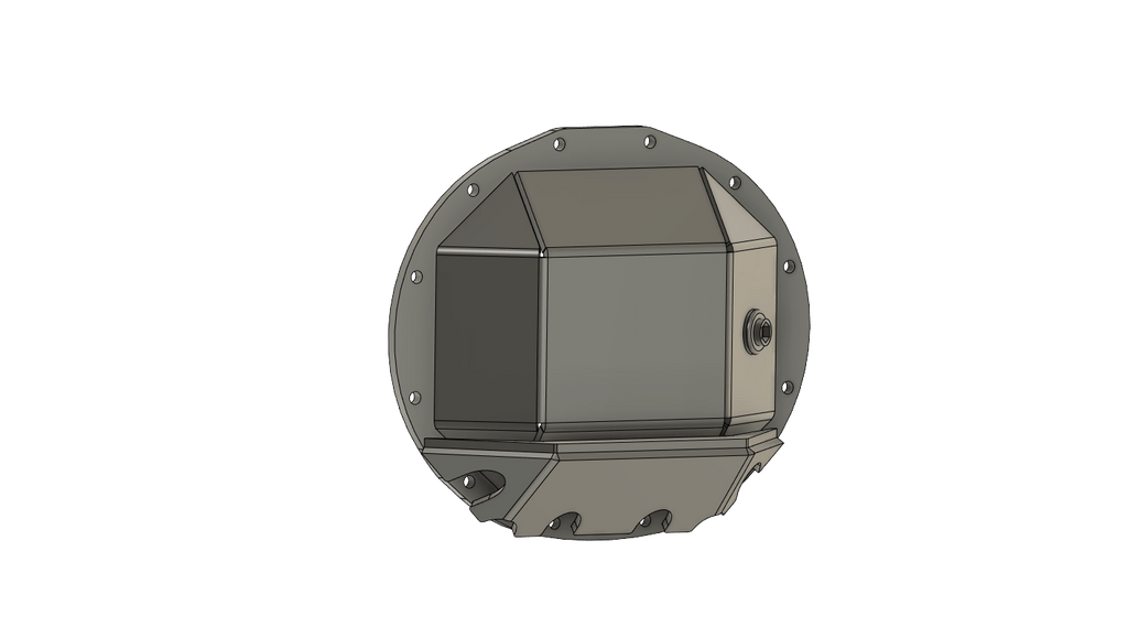 Differential Cover With Built in Guard/Bash Plate